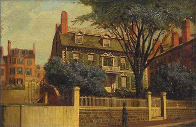 Charles Furneaux The Hancock House china oil painting image